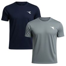 Kit 2 Camisetas Diadora Small Logo Masculina