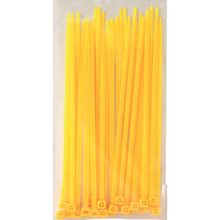 Abraçadeira Nylon Cinta Plástica 295x4,6mm Amarela Tramontina