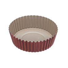 Forma Redonda Torta Bolo Tramontina Alumínio Antiaderente Starflon T1 Vermelho 26cm 1,8L Tramontina