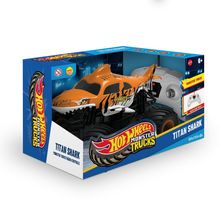 Monster Truck Titan Shark de Controle Remoto Hot Wheels 1:24 Multikids - BR2532OUT [Remanufaturado] BR2532OUT