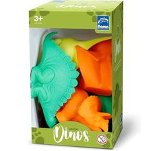 Brinquedo Infantil Coleção Dinos 6 Unidades Sortidas