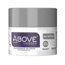 Desodorante Em Creme Above Unissex Sem Perfume 50g