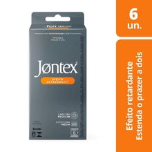 Preservativo Jontex Efeito Retardante 6 Unidades