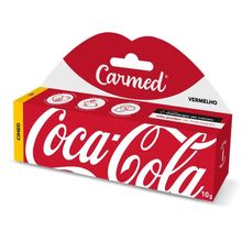 Hidratante Labial Carmed Coca Cola Vermelho 10g