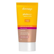 Protetor Solar Facial Dermage Photoage Mineral Fluido Médio Fps50 50ml