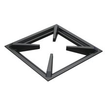 Grelha 4 Hastes Mtq Fogão Industrial Ferro Fundido 30x30cm