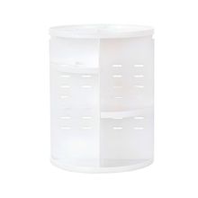 Organizador Porta Maquiagem Giratório 360° Ajustável Multifuncional Branco