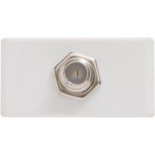 Módulo Para Tomada Sat Coaxial Direta Branco - Tramontina