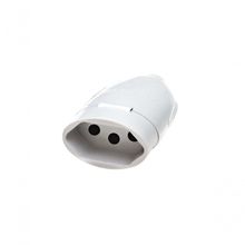 Tomada Desmontavel Daneva 2p+t 20a - 250v Ref.1618 Branca