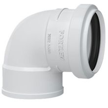 Joelho 90 Esgoto Com Anel 40mm - 11490404 - Fortlev Joelho 90 Esgoto 40mm C-anel