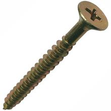 Parafuso Para Aglomerado Phillips Com Cabeça Chata 4,5x60mm Com 30 Unidades - Pac-41 - Fixtil