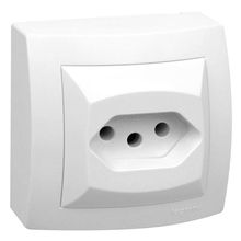 Tomada 2p+t Pb Sistema X 20a - 675061 - Pial Tomada 2p+t Pb Sist-x 20a Pial 675061