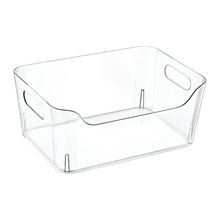 Organizador Empilhável Transparente De 7l - Solução Prática Para Sua Casa