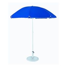 Guarda-sol De Praia Lótus Ntk Com Proteção Uv50 180cm - Azul