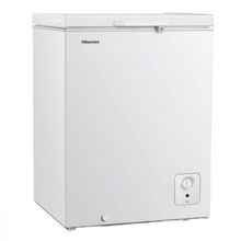Freezer Hisense Horizontal 2 Em 1 Com Dreno Frontal 142L Branco 110V