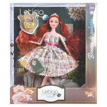 Boneca Leticia Classica - Boneca de Colecao - Ruiva TERRACO