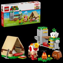 Blocos De Montar -  Acampamento do Capitao Toad LEGO DO BRASIL