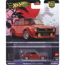 Carrinho -  73 Honda Civic Custom Hot Wheels MATTEL