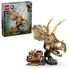 Blocos de Montar - Fosseis de Dinossauros - Caveira de Triceratops LEGO DO BRASIL