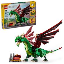 Blocos de Montar - Creator - Dragao Medieval LEGO DO BRASIL