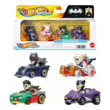Carrinhos - Batman DC Pack 4 Hot Wheels MATTEL