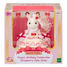 Sylvanian Families Aniversario da Freya Vestido Bolo EPOCH MAGIA