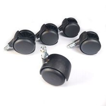 Rodizio 5 Unidade PP Comum para Cadeira Escritório Secr 50mm