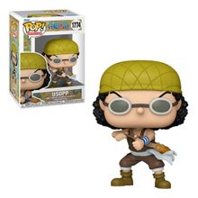 Boneco - Usopp Com Estilingue Funko Pop! One Piece CANDIDE