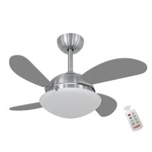 Ventilador Volare Fly Mini Titanio 220V E Controle Remoto