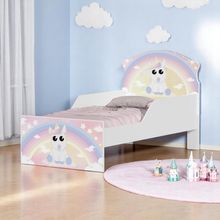 Cama Infantil Glow Unicórnio Bebê Com Colchão