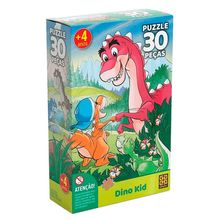 QUEBRA CABECA 30 PECAS DINO KID GROW