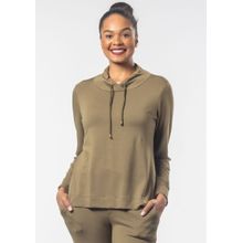 Blusa m/l Pau a Pique Básica de Moletinho Verde