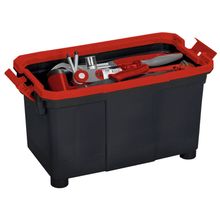 Caixa Plástica Para Ferramentas 18'' Com Rodas Worker