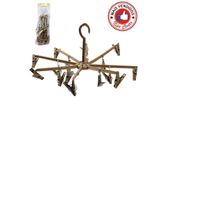 Varal de Plástico 16 Prendedores - Tudo em Caixa