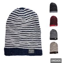 Touca Adulto de Poliéster Felpudo Listras Color - Tudo em Caixa