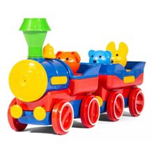 Trenzinho Didático C/ Som E C/ Peças Encaixe -5795 Poliplac