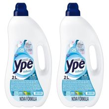 Kit 2 Amaciante de Roupas Tradicional Ypê Delicado 2L