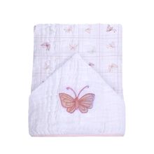 Toalhão De Banho Bebê Soft Premium C/ Capuz Borboleta Papi