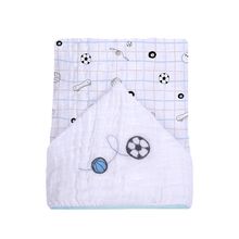 Toalhão De Banho Bebê Soft Premium C/ Capuz Esporte Papi