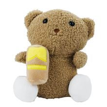 Urso Sentado Pote Mel 20cm - Pelúcia