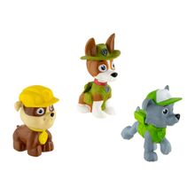 Paw Patrol Topper Trio Rubble, Tracker E Rocky