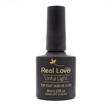 Top Coat Olho de Gato Para Unhas Linha Light 8ML - Real Love