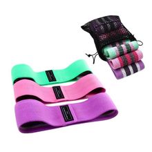 Kit 3 Faixas Elásticas De Exercício Hip Resistance Bands