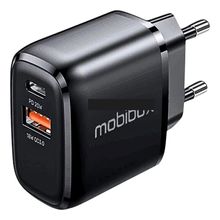 Tomada USB Preta com carga turbo para múltiplos dispositivos