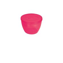 Tigela em Plástico Neon Rosa 1,5L Super Resistente ( 44273 )