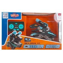 Carrinho de controle remoto dinossauro Preto - Toyng 043284