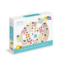 Quebra Cabeça Infantil Conte Até 20 - Babebi 6061