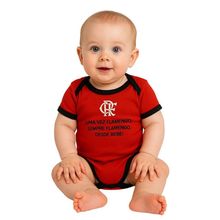Body Bebê Uma Vez Flamengo Sempre Flamengo Desde Berço