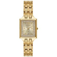 Relógio Seculus Feminino Ref: 44288lpsvda1 Retangular Aço Dourado