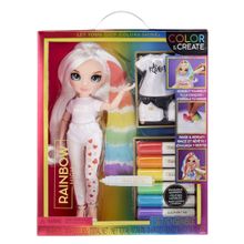 Boneca Rainbow High Criar Aquarela Olhos Azuis  - MGA